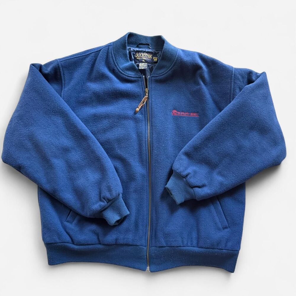 Unbranded Men's Navy and Blue Jacket